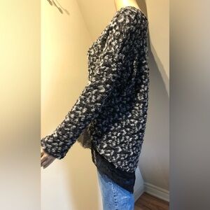 Rinascimento 2 in 1 long knit shirt